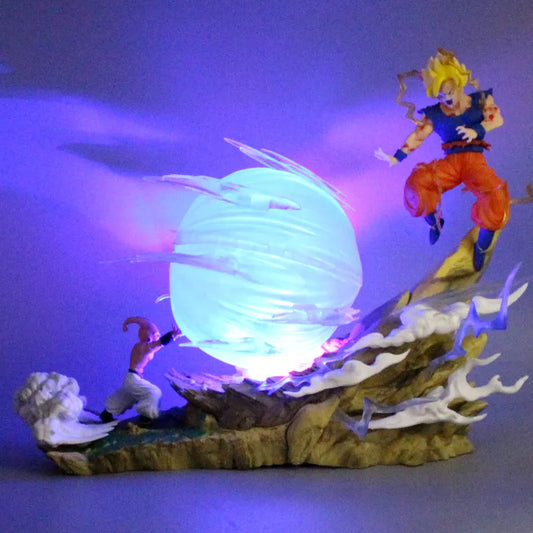 Figura de acción Dragon Ball Z Majin Buu Vs Son Goku
