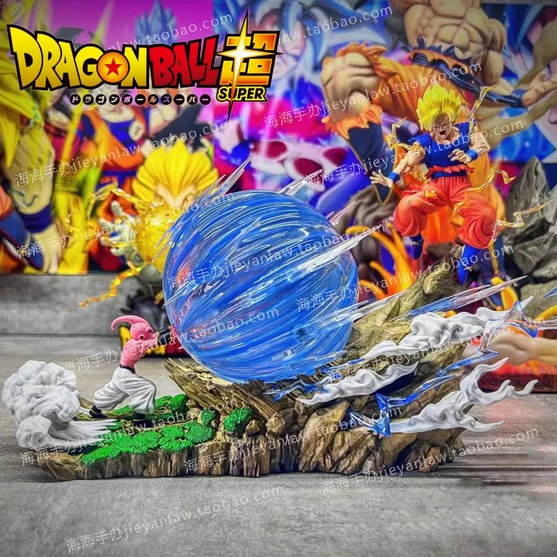 Action-Figure Dragon Ball Z Majin Buu Vs Son Goku