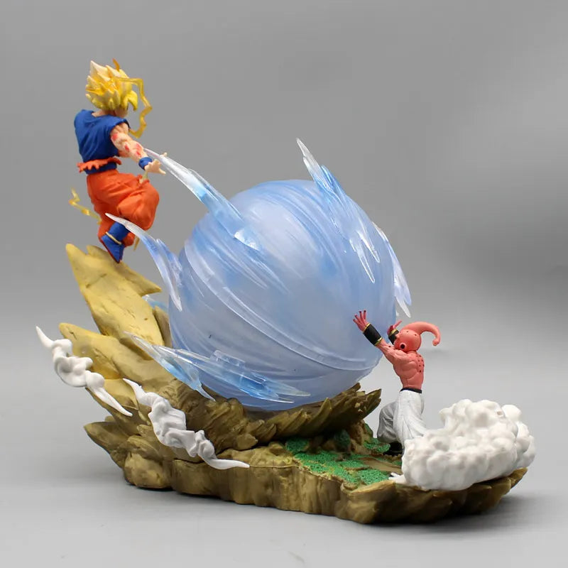 Action-Figure Dragon Ball Z Majin Buu Vs Son Goku