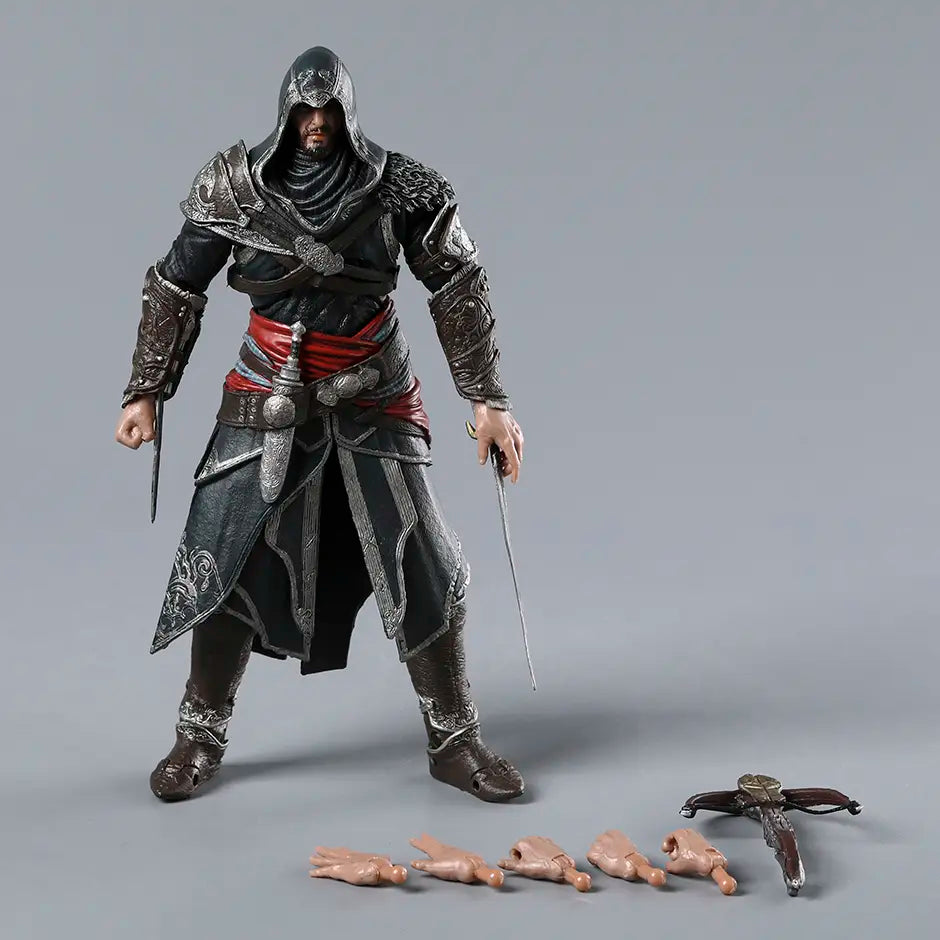 Figura articulada de Ezio Auditore - Revelaciones (17 cm)