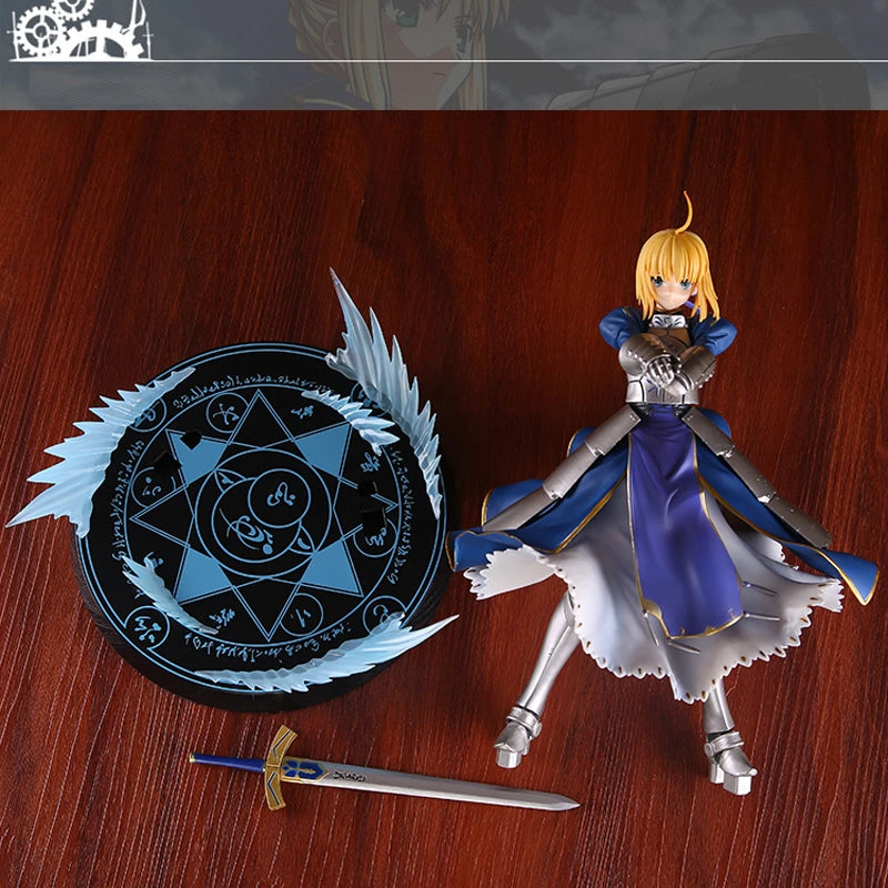 Figura de acción Fate Stay Night (Alter Saber y Sabre King of Knights)