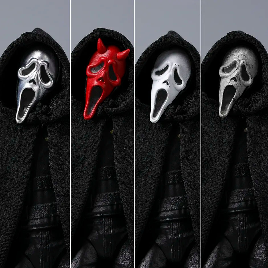 Action-Figure Ghost Face Articulável (18cm)