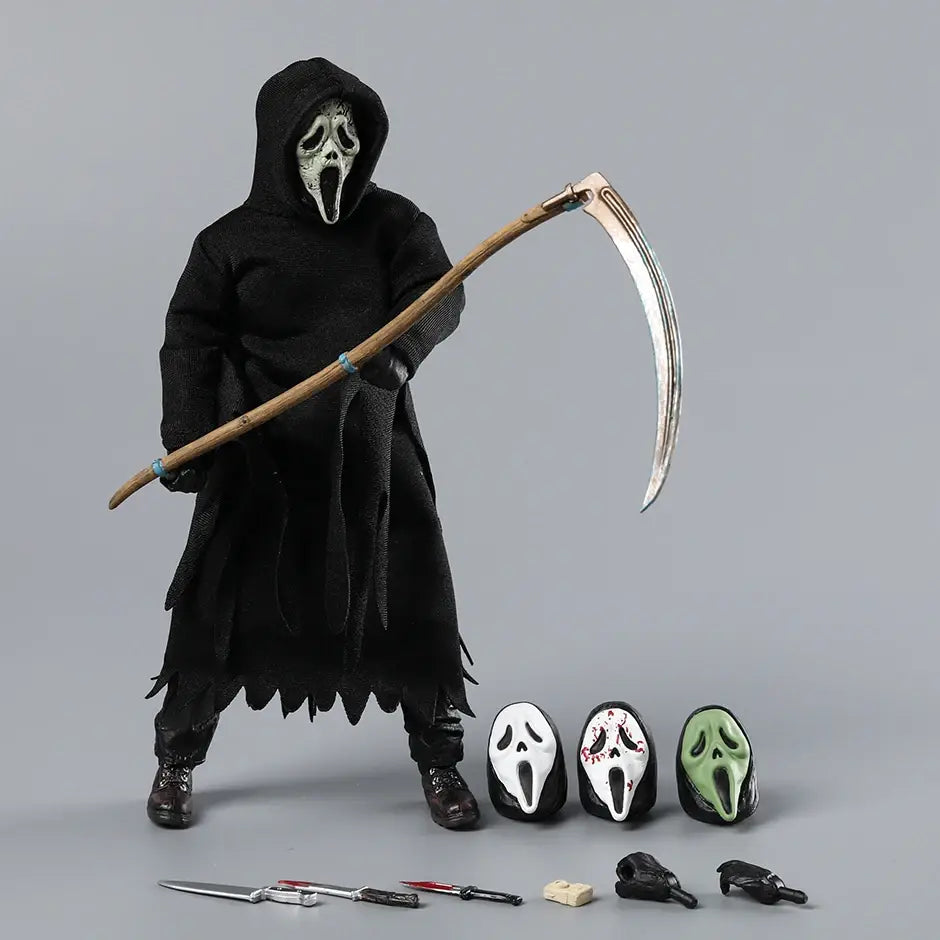 Action-Figure Ghost Face Articulável (18cm)
