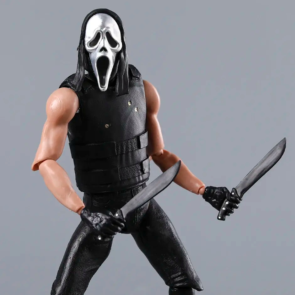 Action-Figure Ghost Face Articulável (18cm)