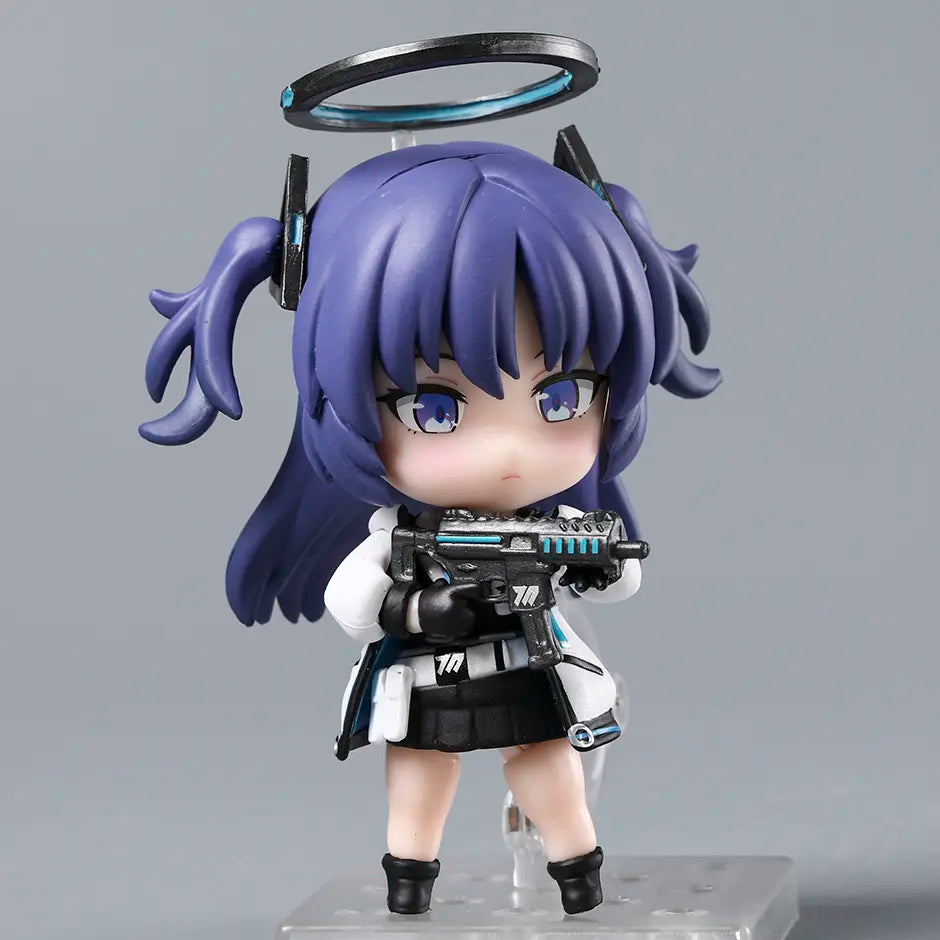Figura articulada de Hayase Yuuka - Archivo Azul (10,5 cm)