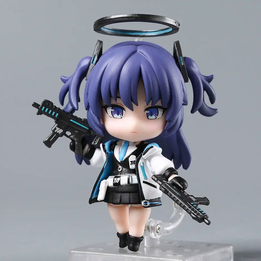 Figura articulada de Hayase Yuuka - Archivo Azul (10,5 cm)