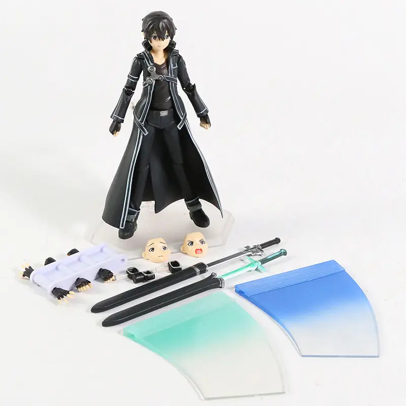 Posible figura de acción de Kirito, Asuna y Sinon - Sword Art Online (13-14 cm)