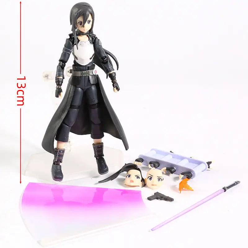 Posible figura de acción de Kirito, Asuna y Sinon - Sword Art Online (13-14 cm)