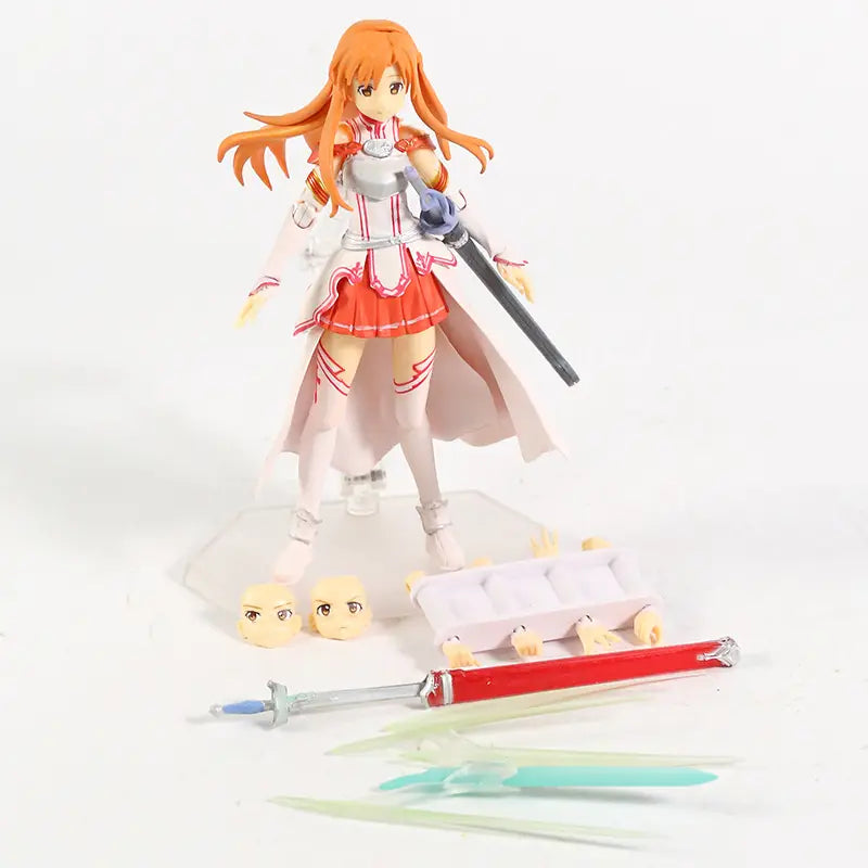 Posible figura de acción de Kirito, Asuna y Sinon - Sword Art Online (13-14 cm)