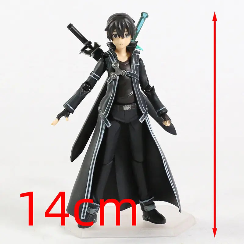 Posible figura de acción de Kirito, Asuna y Sinon - Sword Art Online (13-14 cm)