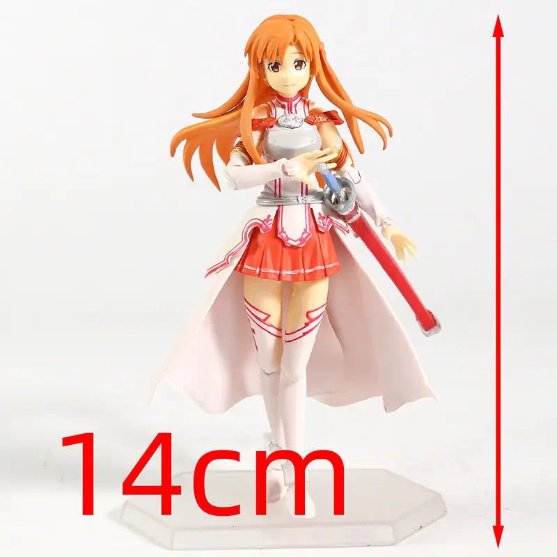 Posible figura de acción de Kirito, Asuna y Sinon - Sword Art Online (13-14 cm)