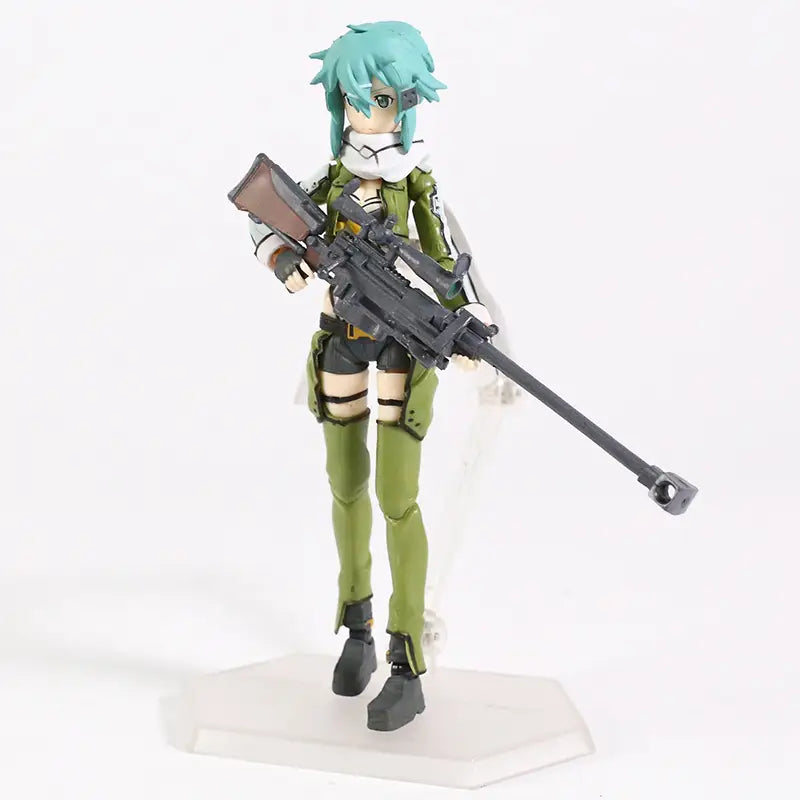Posible figura de acción de Kirito, Asuna y Sinon - Sword Art Online (13-14 cm)