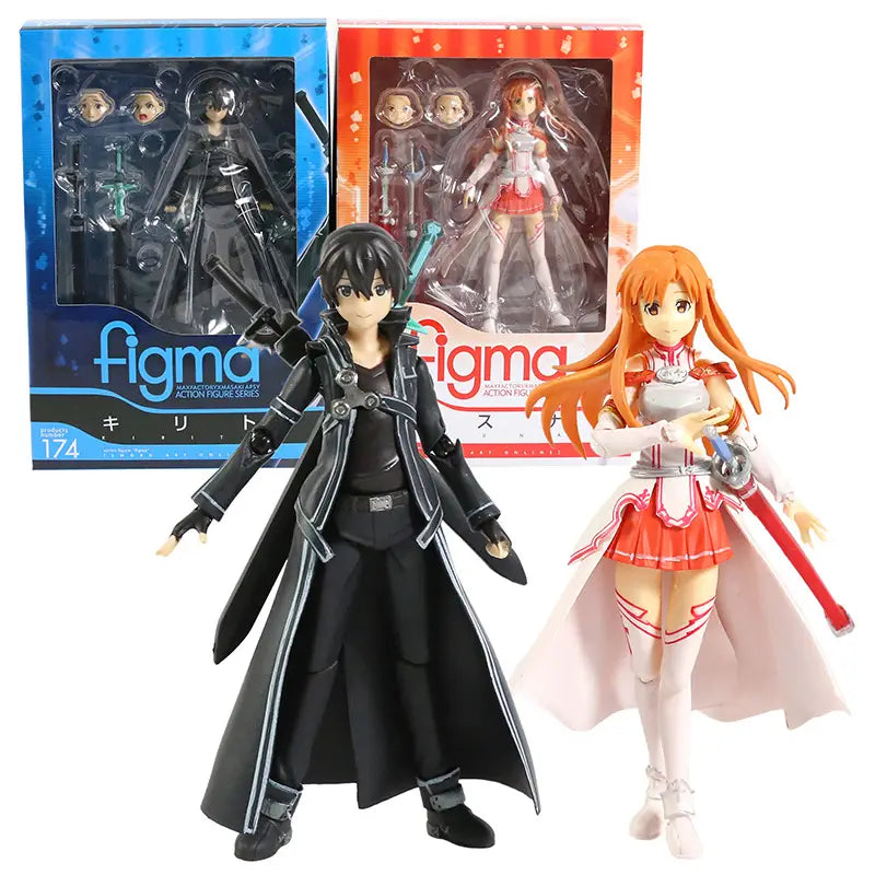 Posible figura de acción de Kirito, Asuna y Sinon - Sword Art Online (13-14 cm)