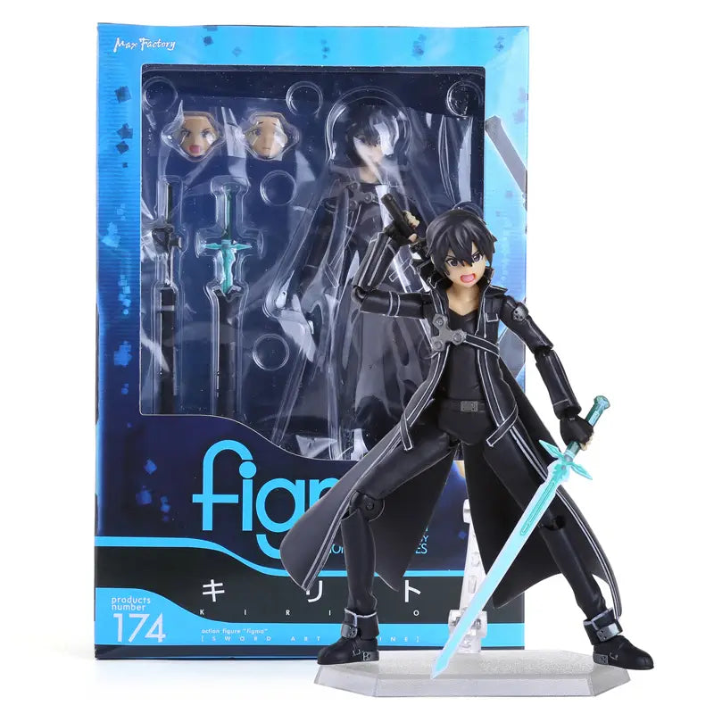 Posible figura de acción de Kirito, Asuna y Sinon - Sword Art Online (13-14 cm)