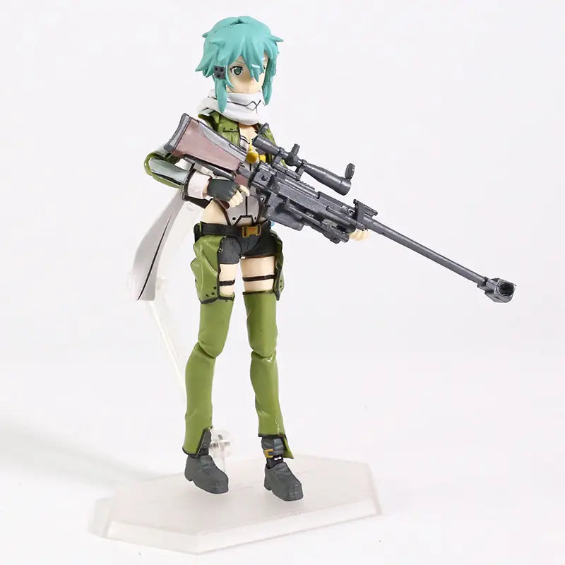 Posible figura de acción de Kirito, Asuna y Sinon - Sword Art Online (13-14 cm)