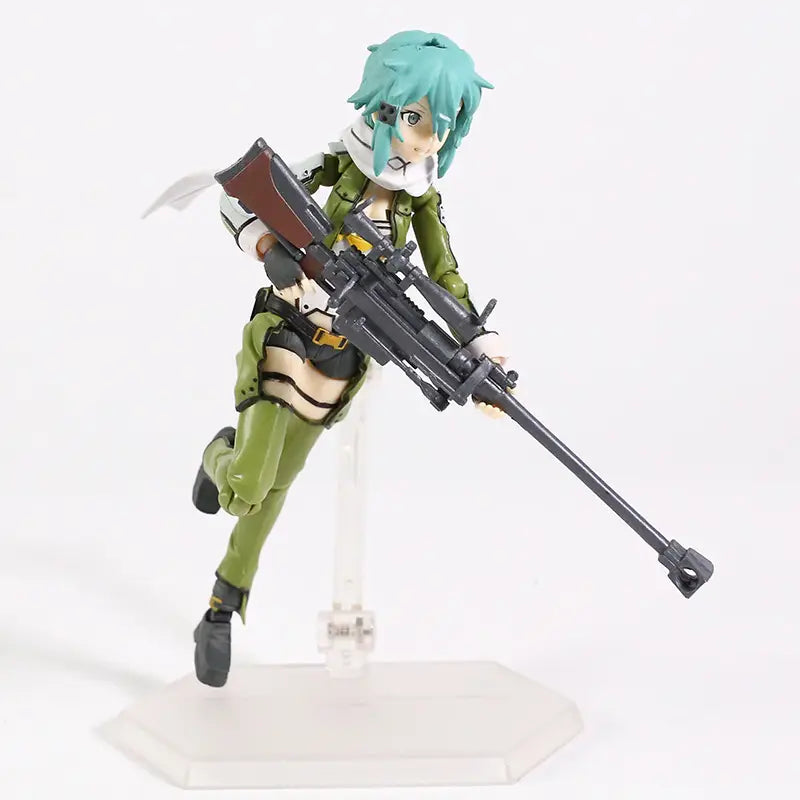 Posible figura de acción de Kirito, Asuna y Sinon - Sword Art Online (13-14 cm)