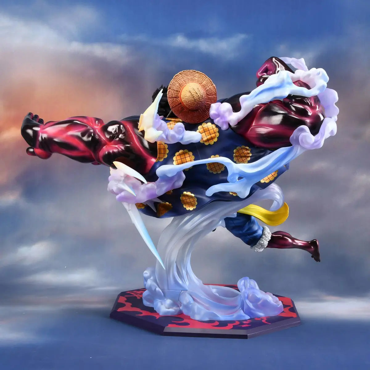 Action-Figure Luffy Gear 4 Bouncy Man 27cm