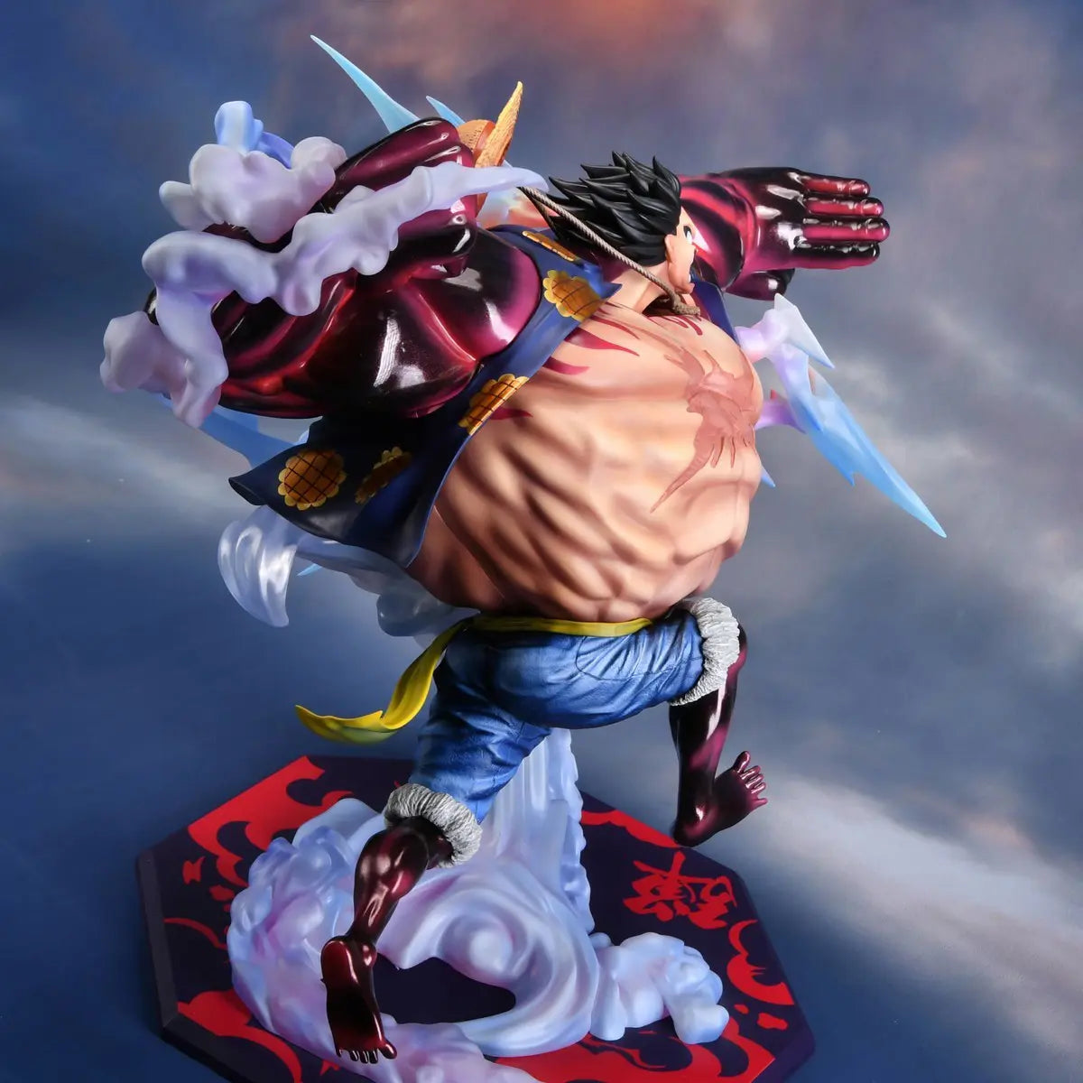 Action-Figure Luffy Gear 4 Bouncy Man 27cm