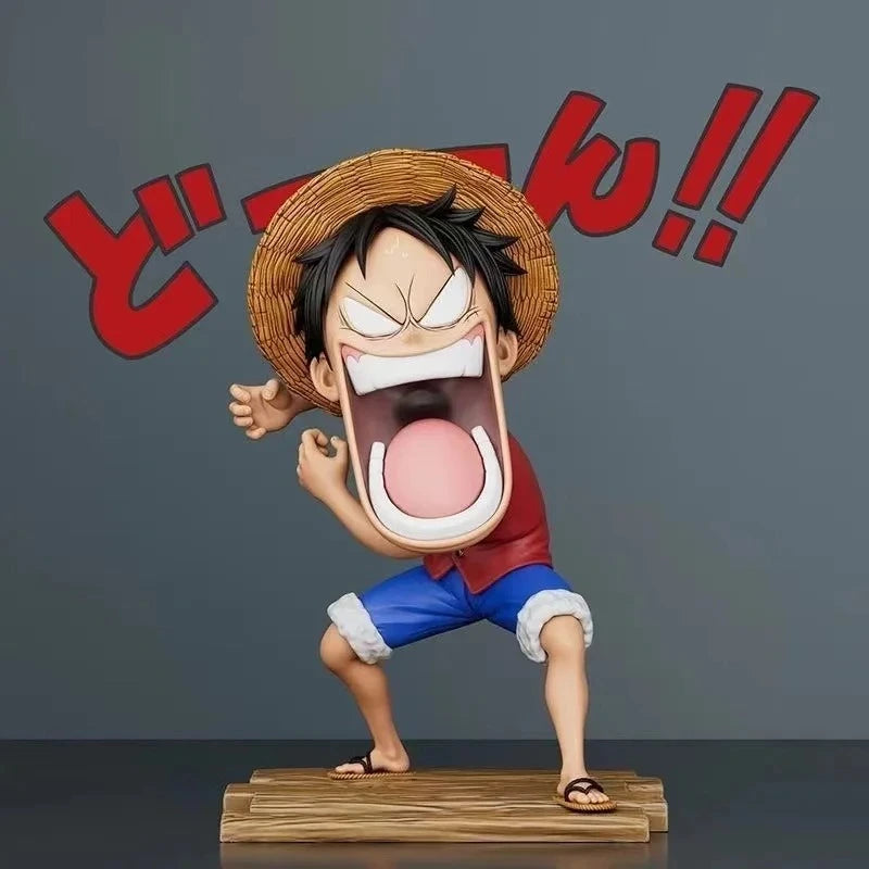 Figura de acción de dibujos animados de One Piece (juego de 3 piezas)