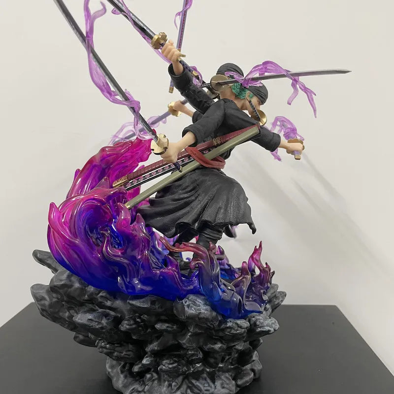 Action-Figure One Piece Zoro 9 Swords