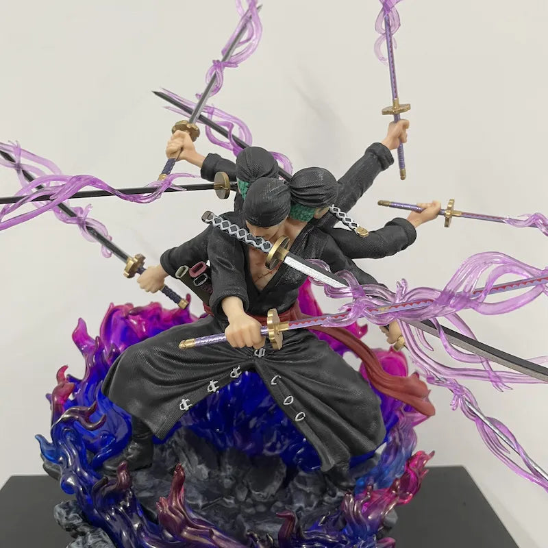 Action-Figure One Piece Zoro 9 Swords