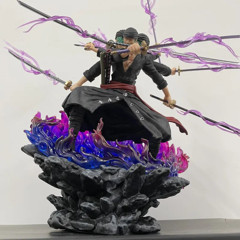 Action-Figure One Piece Zoro 9 Swords