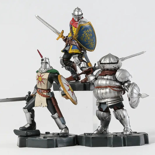 Action-Figure Oscar, Siegmeyer & Solaire - Dark Souls (10cm)