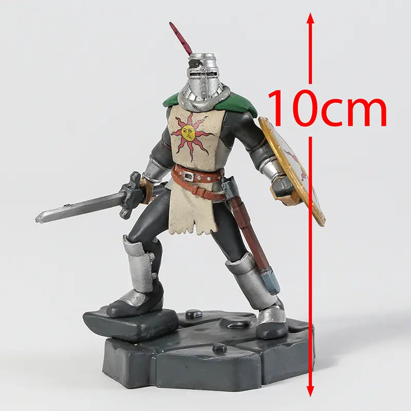 Action-Figure Oscar, Siegmeyer & Solaire - Dark Souls (10cm)