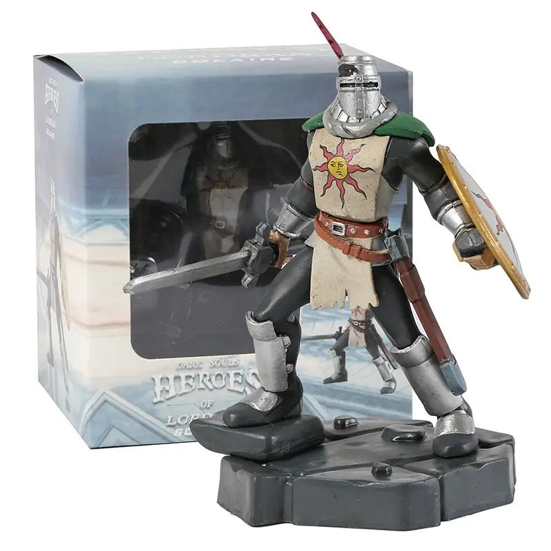 Action-Figure Oscar, Siegmeyer & Solaire - Dark Souls (10cm)