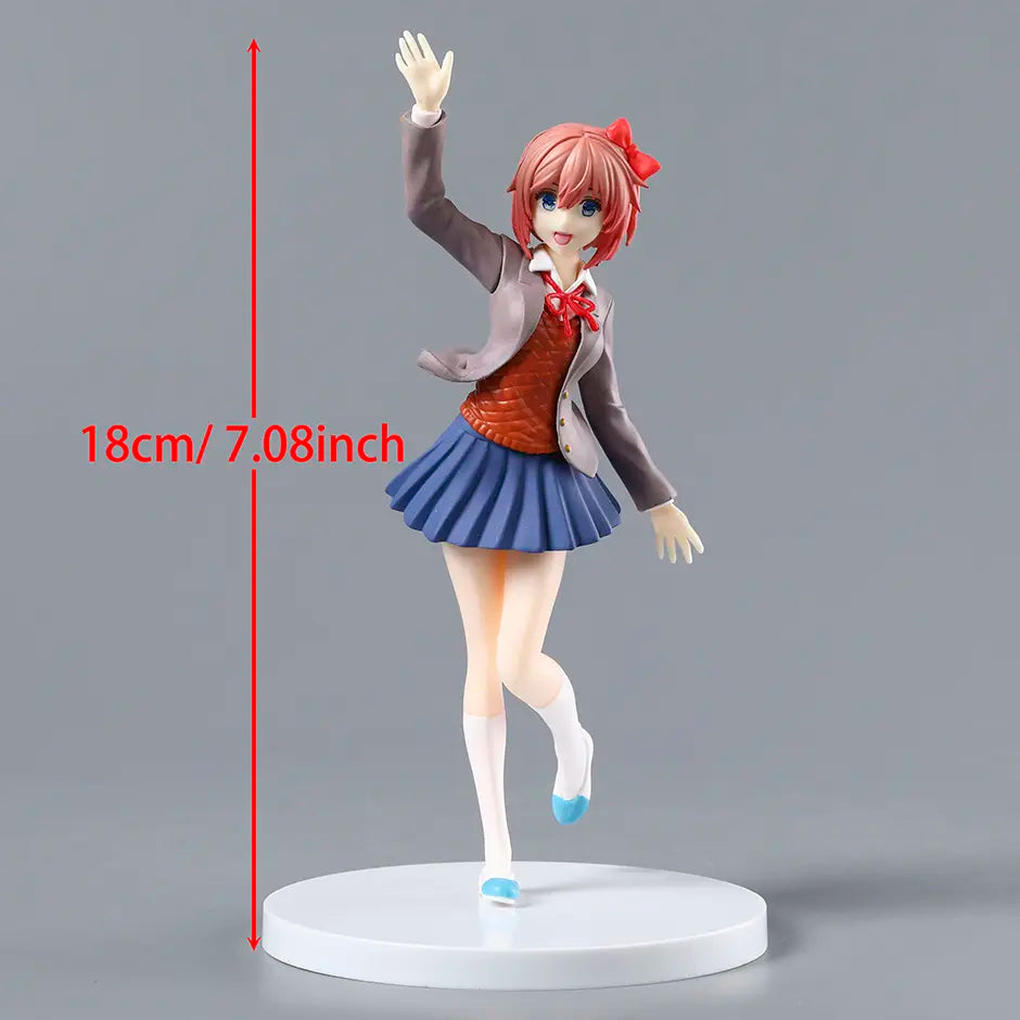 Action-Figure Sayori & Monika - Doki Doki Literature Club! (17-18cm)