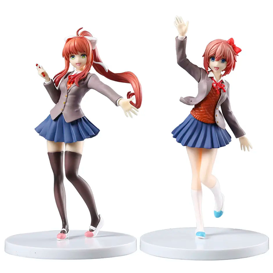 Action-Figure Sayori & Monika - Doki Doki Literature Club! (17-18cm)