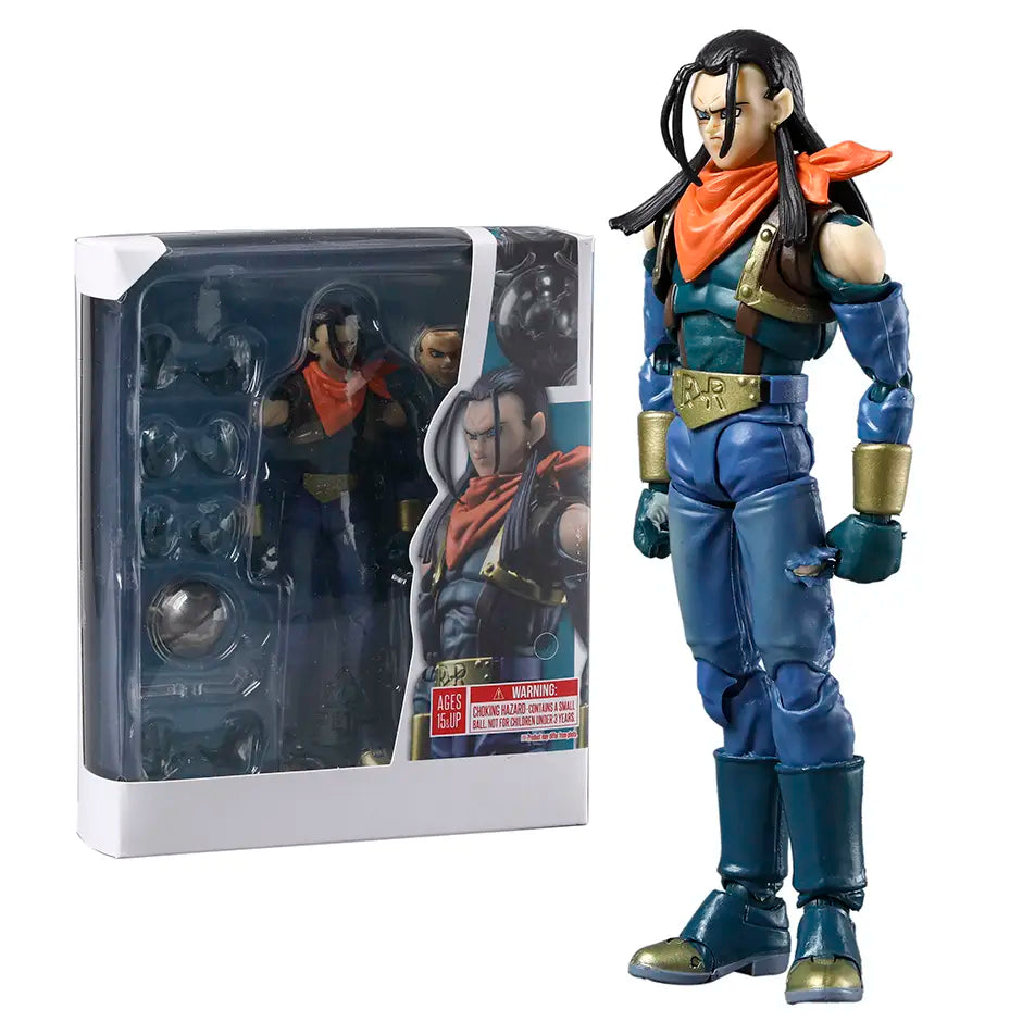 Action-Figure Articulável Super Android 17 (14,5cm)