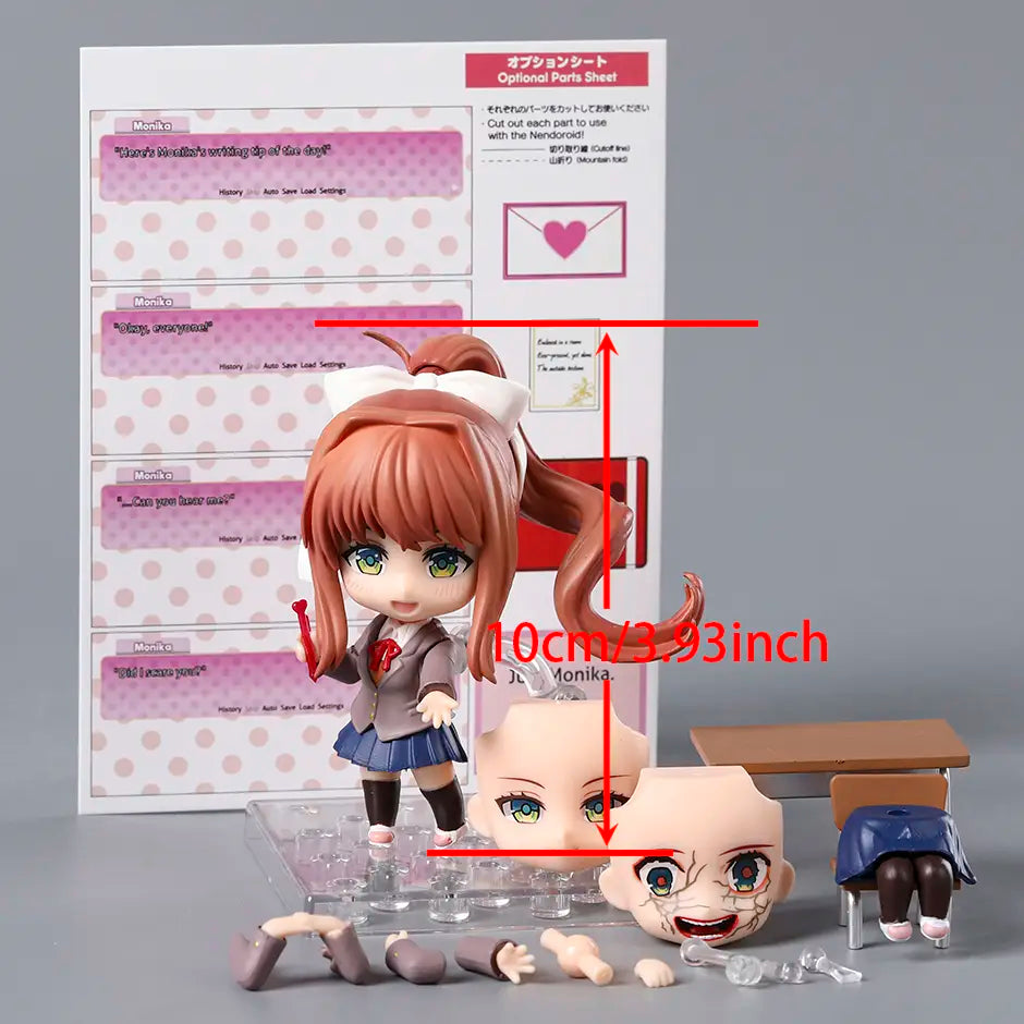 Possible Action-Figure Yuri & Monika - Doki Doki Literature Club! (8.5cm)