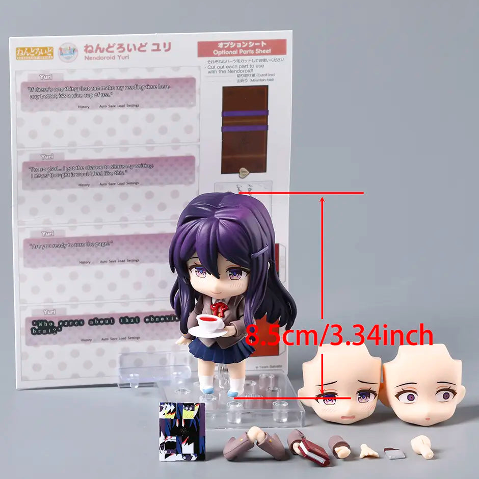 Possible Action-Figure Yuri & Monika - Doki Doki Literature Club! (8.5cm)
