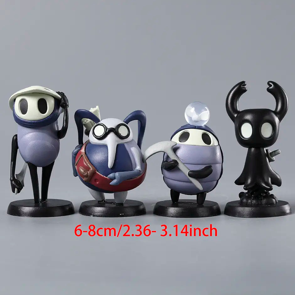 Action-Figures Hollow Knight Pacote 8 peças (6-8cm)