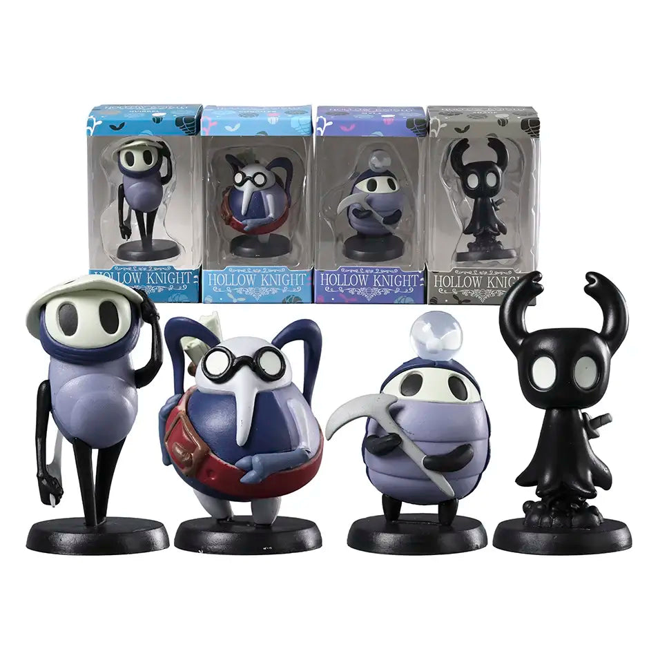 Action-Figures Hollow Knight Pacote 8 peças (6-8cm)