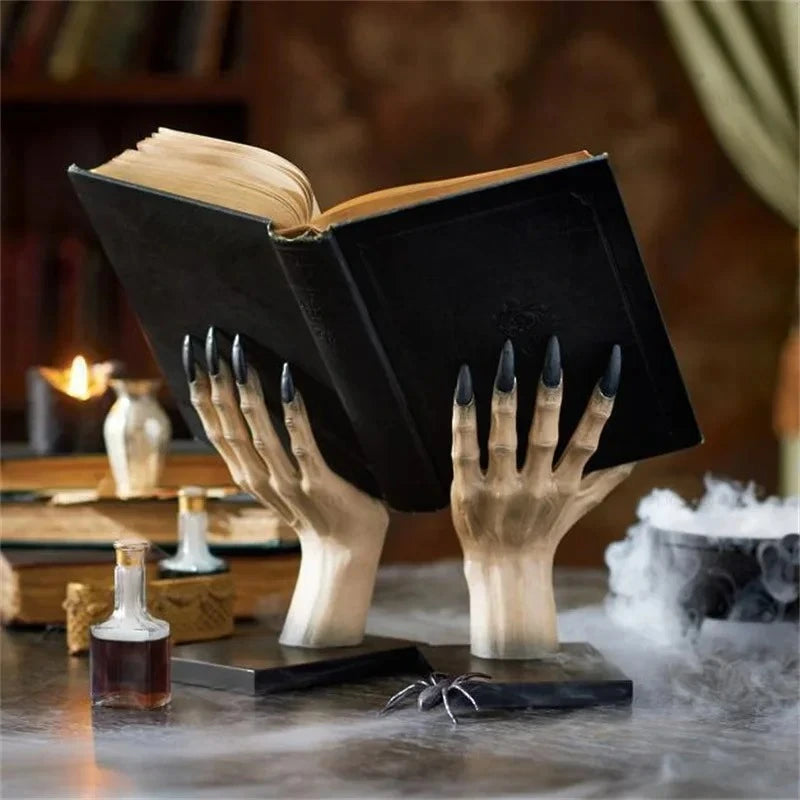 Sujetalibros (Manos de Bruja)