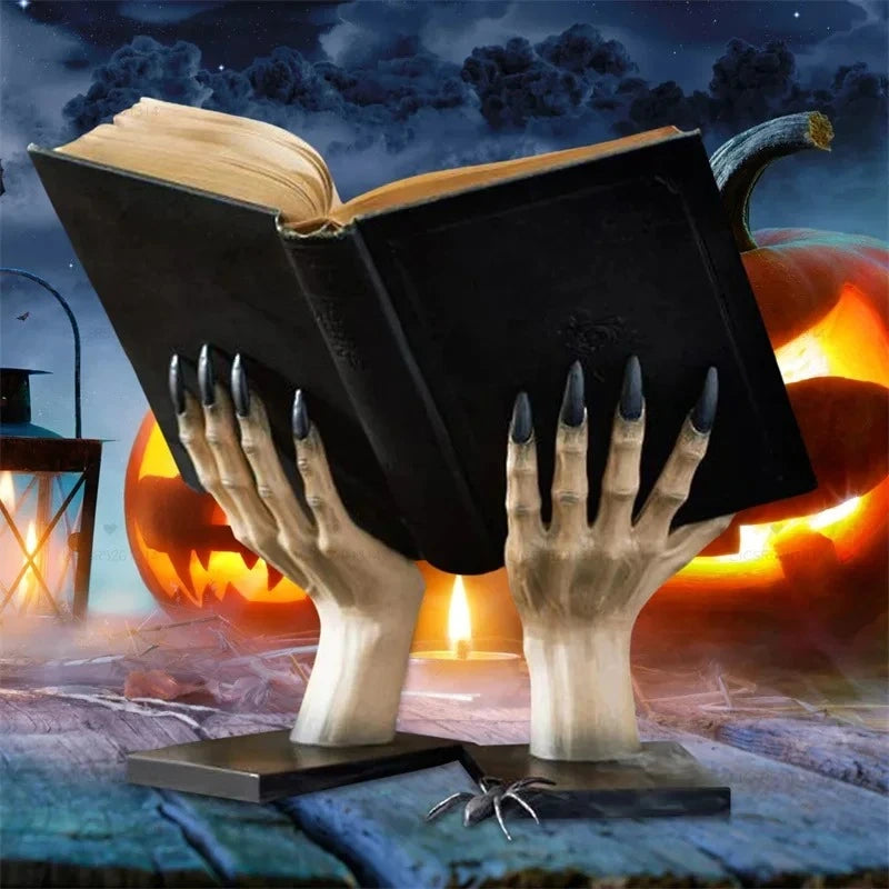 Sujetalibros (Manos de Bruja)