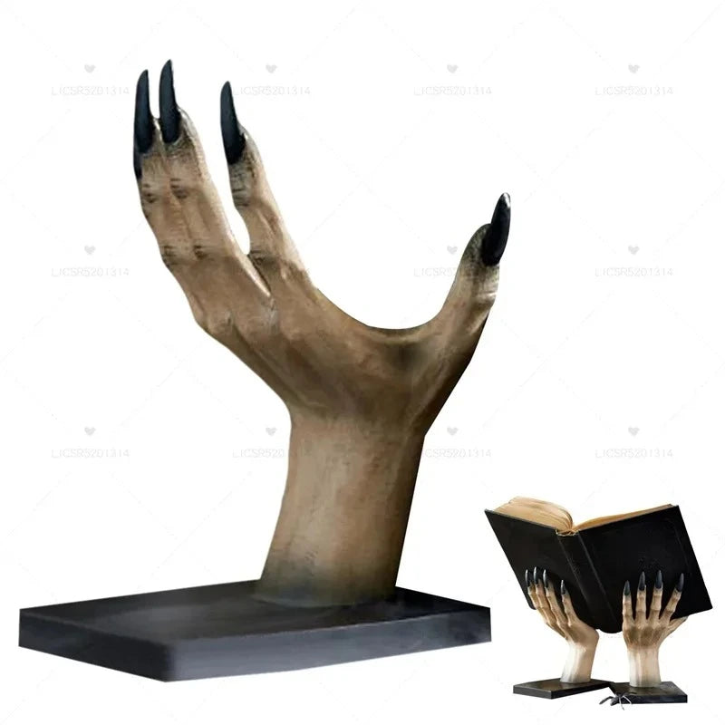 Sujetalibros (Manos de Bruja)