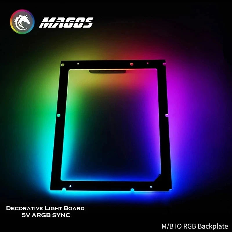 BackPlate de Placa-Mãe Symphony 5V ARGB SYNC