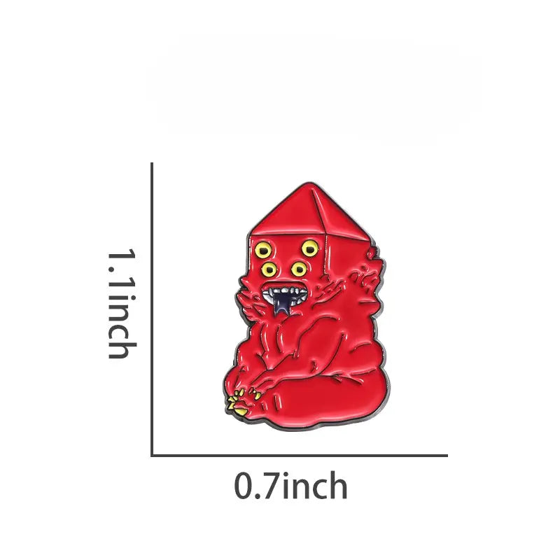 Golb Brooch 30mm