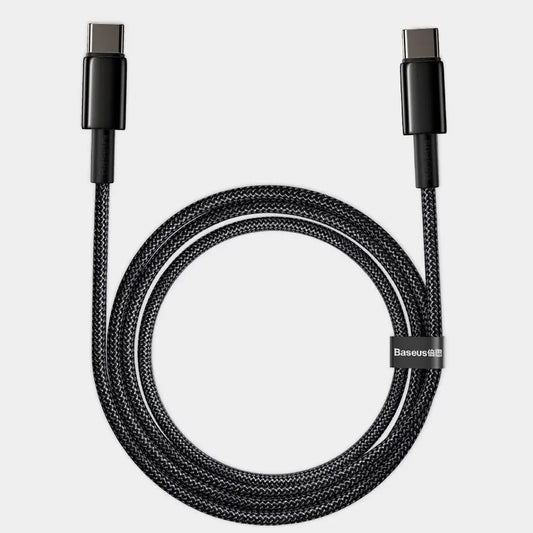 Cable tipo C Baseus de 100 W y 5 A