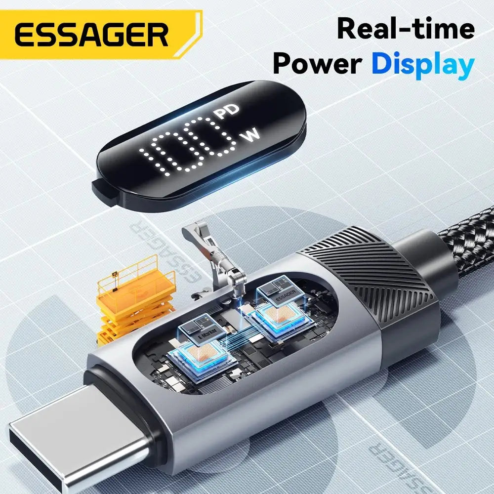 Type-C Digital Cable 100W 5A