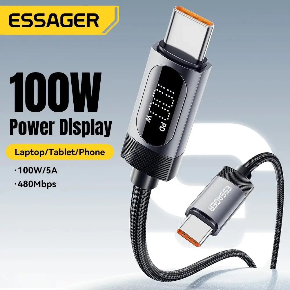 Type-C Digital Cable 100W 5A