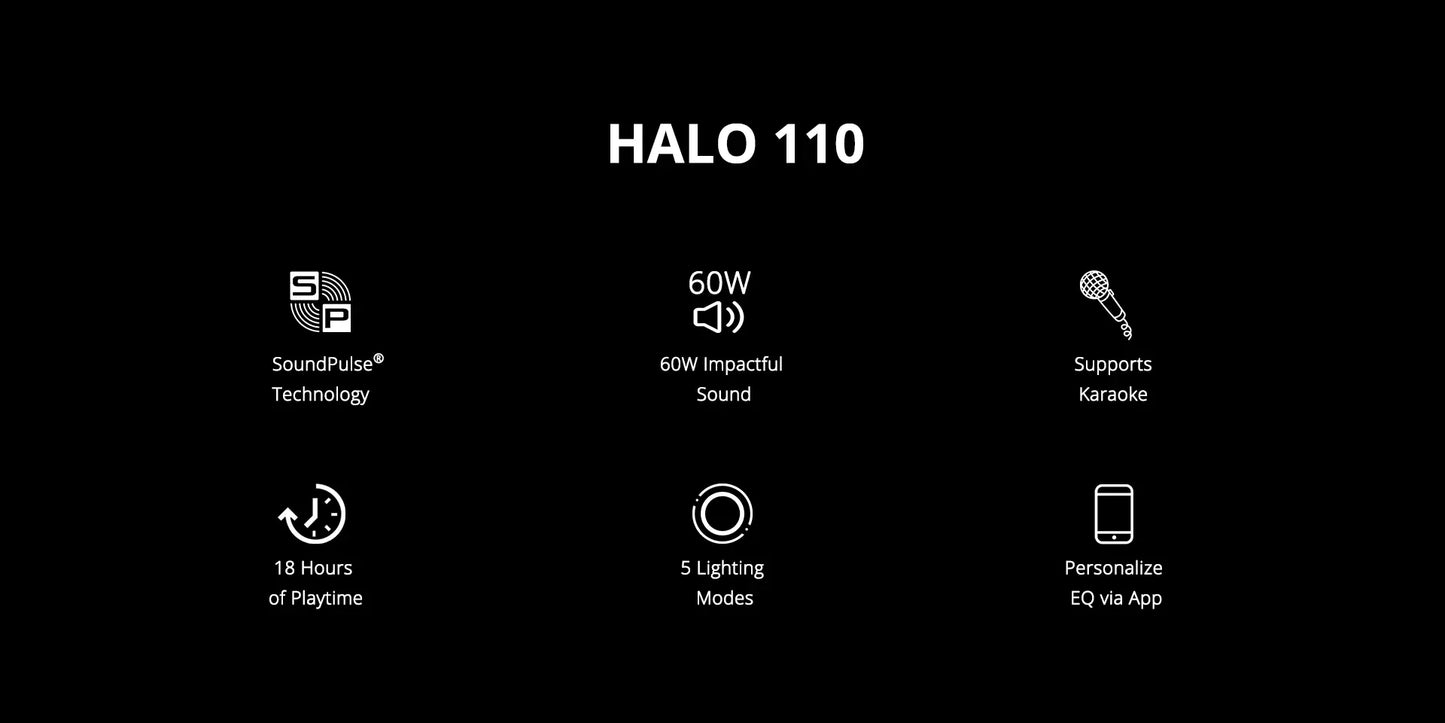Halo 100 Portable Speaker