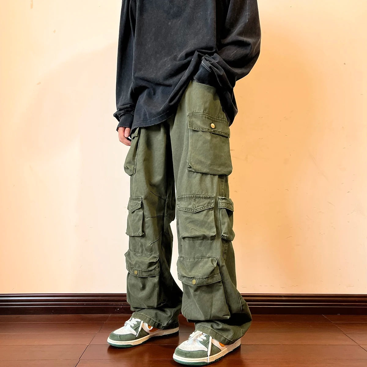 Calça Cargo Harajuku HH