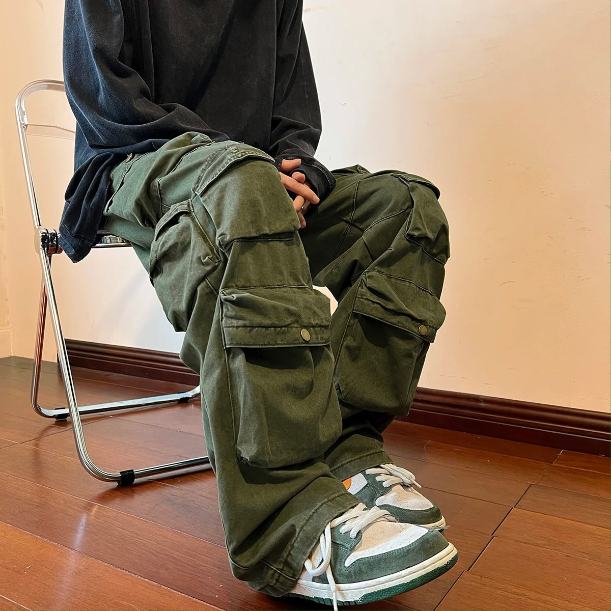 Calça Cargo Harajuku HH