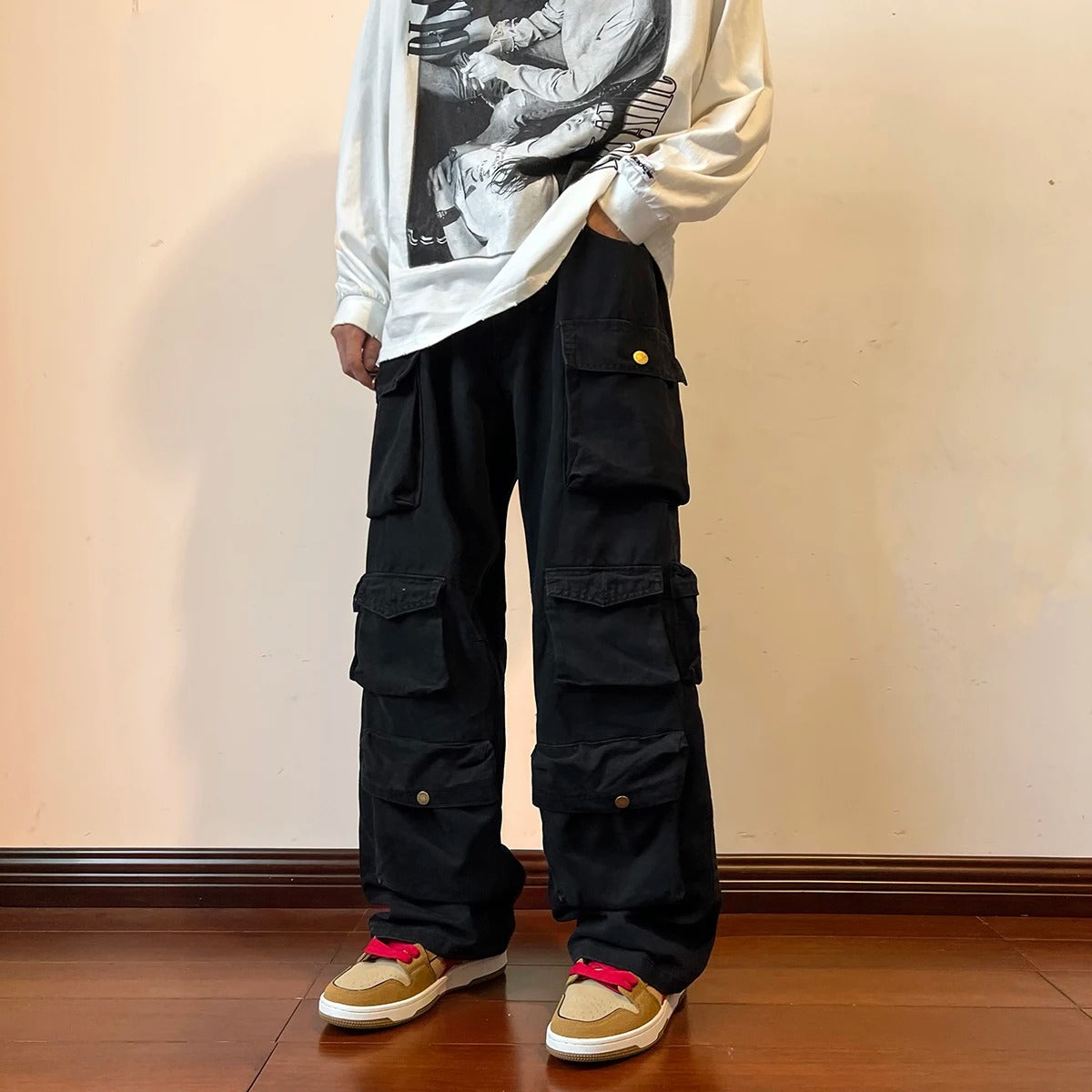 Calça Cargo Harajuku HH
