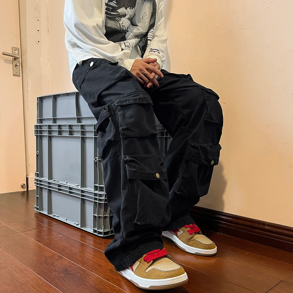 Calça Cargo Harajuku HH