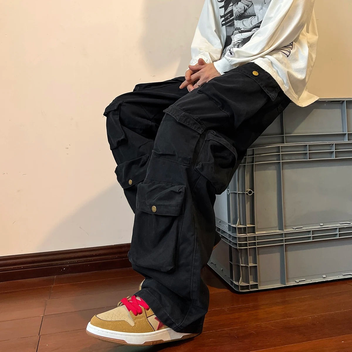 Calça Cargo Harajuku HH